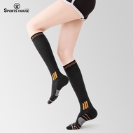 Sport'sHouse Women's Spring/Summer Long Tube Muscle Compression Socks for Jumping Activities - 7.21