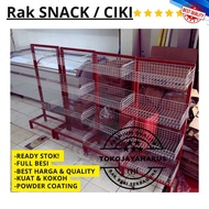 Multipurpose ciki rack snack rack/