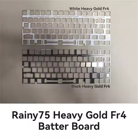 Rainy75 Positioning Plate for Mechanical Keyboard Fr4 Metal Plate Single-key Slot Increase R Angle C
