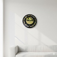 JAM DINDING CUSTOM LOGO SAIZ 30*30CM