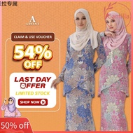 Muslim clothing ➳ISLA(DEWASA) BAJU KURUNG Moden Baju Raya 2024 Viral Murah Bridesmaid Baju raya perempuan 2024 terkini➳
