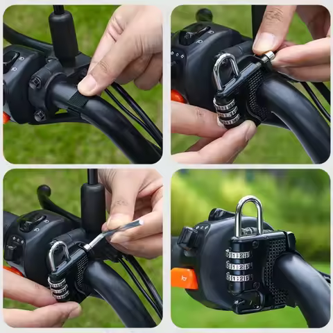 Universal Helmet Lock And Storage Hook For Motorcycles Scooters E Bikes Weather Resistant Material S