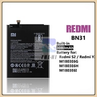High Quality BN31 Battery 3080mAh For Xiaomi Redmi Note 5A 5A Pro Mi 5X Mi A1 Y1 Lite S2 Model