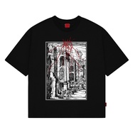 Ludenssect - Dystopia Boxy Oversize Black T-Shirt