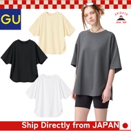 GU Slouchy T-shirt NTQ+X【Direct from Japan】