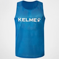 KELME เสื้อกั๊ก Latihan Sepak Bola สำหรับ8051BX1002ฟุตบอลเด็กผู้ใหญ่เสื้อพิมพ์ลายเสื้อใส่วิ่ง