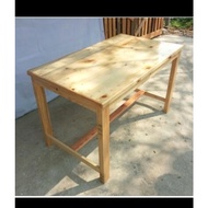TABLE 120 X 60 X 75 WOODENnatural