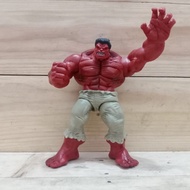 MERAH Red hulk thunderbolt ross figure 13cm High red hulk