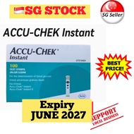 [🇸🇬 Stock] ACCU Check Instant 100s Test  Strips Expiry date: June 2027