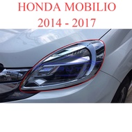 Headlight Cover Honda Mobilio 2014-2017 Chrome Plated Light