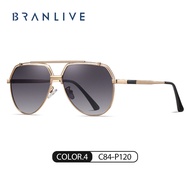 BRANLIVE DC’ แว่นกันแดด Night Vision Aviator สําหรับผู้ชาย แว่นตา เท่ๆ