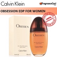 Calvin Klein Obsession EDP for Women (100ml) cK Eau de Parfum [Brand New 100% Authentic Perfume/Fragrance]