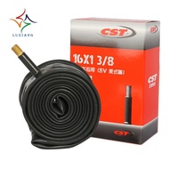CST Bike Tubes 16 Inch 1-3/8 349 Schrader Presta Valve for Brompton 3Sixty Dahon Folding Bike Inner 
