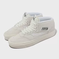 Vans 休閒鞋 Half Cab 33 DX 米白 黑 男鞋 中筒 火焰 絨面 VN0A5KX6WHT