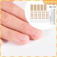 [BlesiyaedMY] Ingrown Toenail Correction Kit, Professional Elastic Ingrown Toenail Correction Patch,