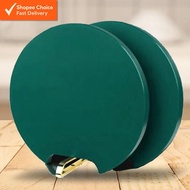 Standing Chopping Board with Rotating Handle – Antibacterial Round Plastic Cutting Board for Vegetab