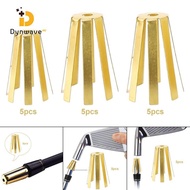 Dynwave 5Pcs/Pack Universal Brass Golf Shaft Adapter Shims, Golf Shaft Adaptor, Brass