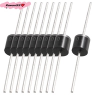 20pcs 10a10 10Amp 1KV 10A 1000V Microphone R-6 Axial Rectifier Diode For General Purpose