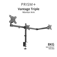 PRISM+ Vantage Triple VESA Monitor Arm