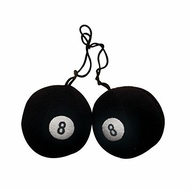 3" Round Fuzzy  8-Ball
