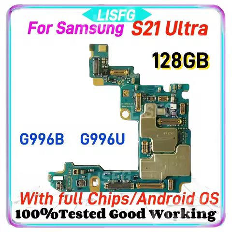 Full Chips Android OS For Samsung Galaxy S21 G991U G991B G990F S21 Ultra G998B G998U 128GB S21 Plus
