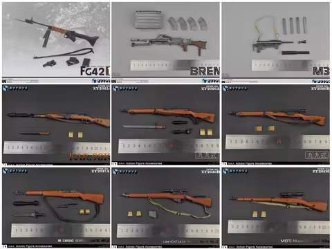 1/6 ZYTOYS ZY2015 ZY2016 ZY2017 ZY2003 ZY2004 ZY2019 Kinds of Weapon Mini Toys Model Sniper Lee Enfi