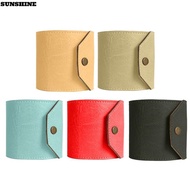 SUNSHINE Cash Bag, Fast Cash Access Leather Wrap Wallet, Compact Money Wallet Organizer Money Holder