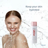 💥2 bottle💥Evian travel size unisex hydrating facial mist facial spray-50ml each