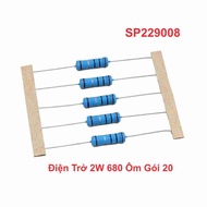Resistor 2W 680 Ohm Pack of 20