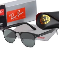 aviator glasses RAYแว่นตากันแดดแบรนด์หรูย้อนยุคสำหรับทั้งหญิงและชายแว่นกันแดดแบรนด์ดีไซเนอร์BAN RAYBAN sunglasses for RAYBEN men original 3016 RAYBAND