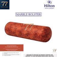 77 Marble Bantal Peluk Bolster Dewasa 1KG Marble Pillow | Marble Bantal Tidur Hotel Grade 94cmx20cm