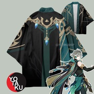 Haori Cardigan Game Genshin Impact Alhaitham Cape Japanese Cosplay Costume YOTAKUSHOP