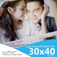 Digital Photo Print Matte Lab Size 30x40 cm 17R A3 Premium Photo Print