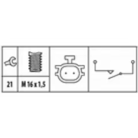 32005-6J000 Reversing Light Switch For Ford Modern Kia Mazda Nissan X-TRAIL T30 Almera N16E Tiida N1