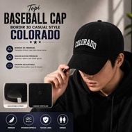 GSC Casual Style Colorado 3D Embroidery Baseball Cap - HL3