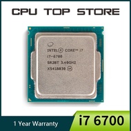 default Olive Used Intel Core I7 6700 3.4Ghz Quad-Core 65W CPU Processor LGA 1151