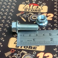 CAP BOLT + CAP NUT M 10x30 KEY 14 ORIGINAL CAR/ FLAMGE BOLT Bolt M10x30 BOLT THREAD 14 LENGTH 3CM/ C