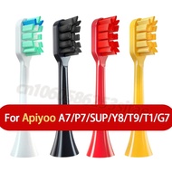 Replacement Toothbrush Heads For Apiyoo Electric Toothbrush P7/Y8/G7/T9/A7/T1/T9/SUP Vacuum Packing 