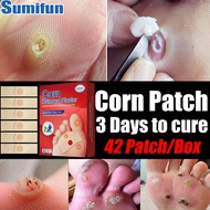 Wart Painless shedding Corn Remover (42 Patches Per Box) Corn Caps Plaster ubat ketuat Wart Remover 