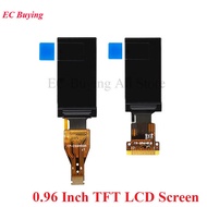 0.96 "จอแสดงผล IPS 0.96นิ้ว TFT LCD หน้าจอแสดงผลโมดูล80*160 ST7735ไดรฟ์ IC 3.3V 13PIN SPI HD สีสันสดใสสำหรับโมดูล Lcd