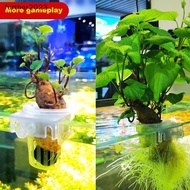 [further] Aquarium Plant Holder Aquatic Plant Pot Hanging Aquatic Planter Fish  Plant Holder Aquariu