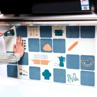 Anti-oil Kitchen Wall Sticker/Wallpaper Sticker Aluminum Foil Kitchen Decoration/Anti-Oil Kitchen St