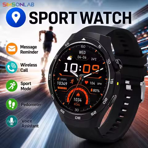 2026 New Smartwatch for Men Women Fitness Tracker Sleep Monitor Outdoor Sport Touch Screen Health Tr