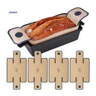 Reusable and Nonstick Silicone Bread Sling, 4 Pack Silicone Bread Loaf Pan Liners, Fits for 9.5x5, 1