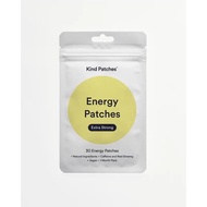 Kind Patches | Energy Patches Extra Strong｜30 Energy Patches: natural ingredient, caffeine and red g