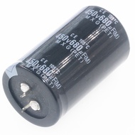 5PCS 680UF 450V 680MFD 450โวลต์35*50มม.อลูมิเนียม Electrolytic Capacitor 680mf450v 450v680mf 680uf45