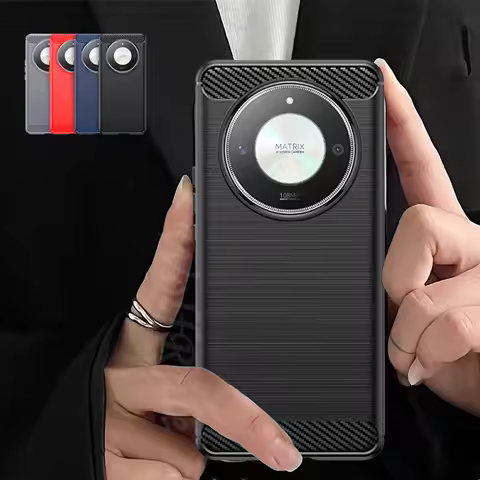 For Huawei Honor X9B Case Cover For Honor X9B Capas New Phone Back Shockproof Bumper Soft TPU Carbon