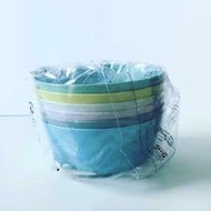 Ikea Plastic Bowl Mangkuk , multicolour