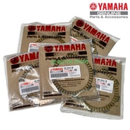 DIJAMIN 100% ORIGINAL YAMAHA Y125ZR / LC135 5SPEED CLUTCH PLATE SET 0 2S6-E6321-00 KULIT CLUTCH KLAS