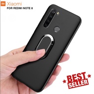 Case Redmi Note 8 Pro Redmi Note 8 SOft BLack Ring Premium Casing COver Original Kori Soft Case